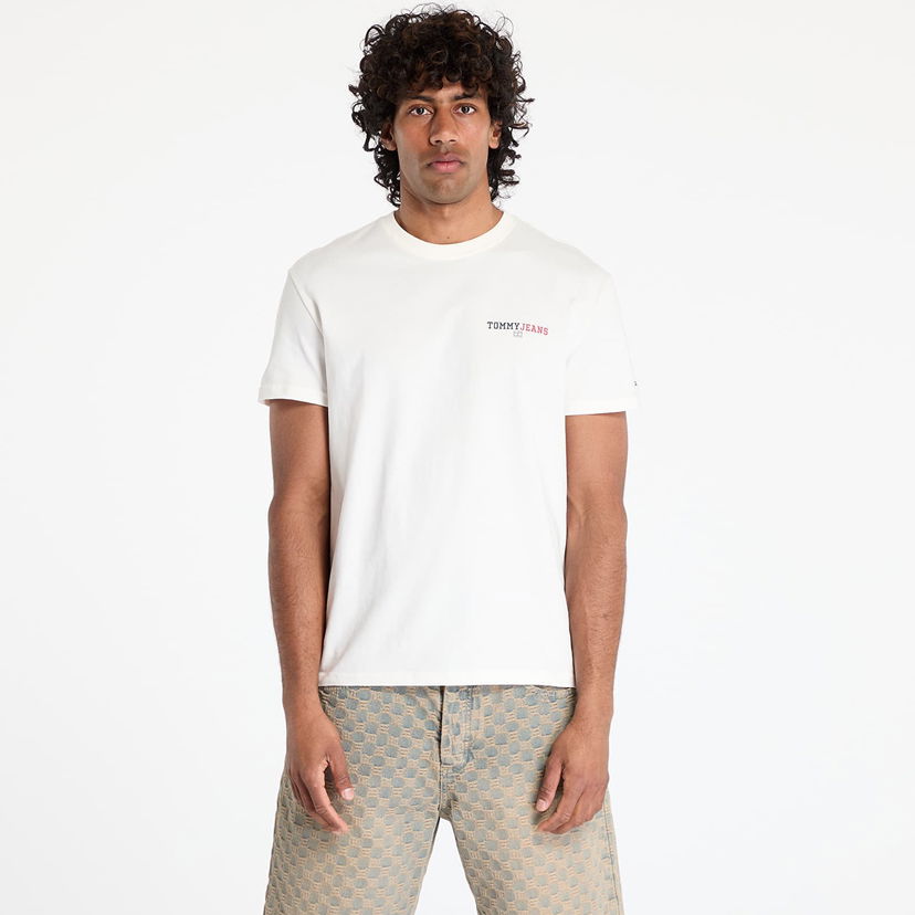 T-shirt Tommy Hilfiger Tommy Jeans Regular DNA Graphic Tee Vit | DM0DM20815 YBH