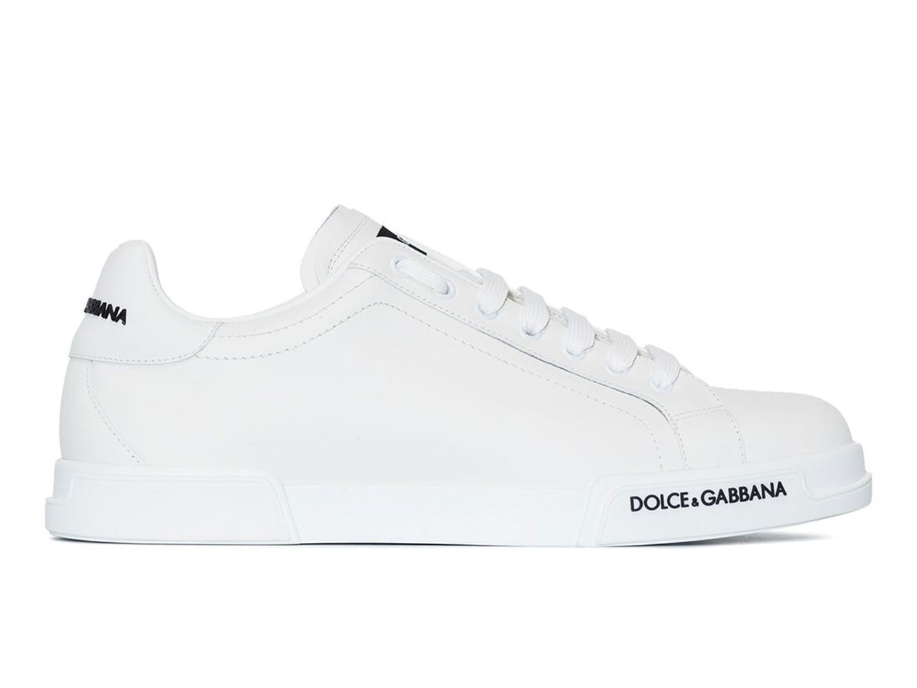 Sneakers och skor Dolce & Gabbana Portofino Classic White Black Vit | CS1774AA335, 0
