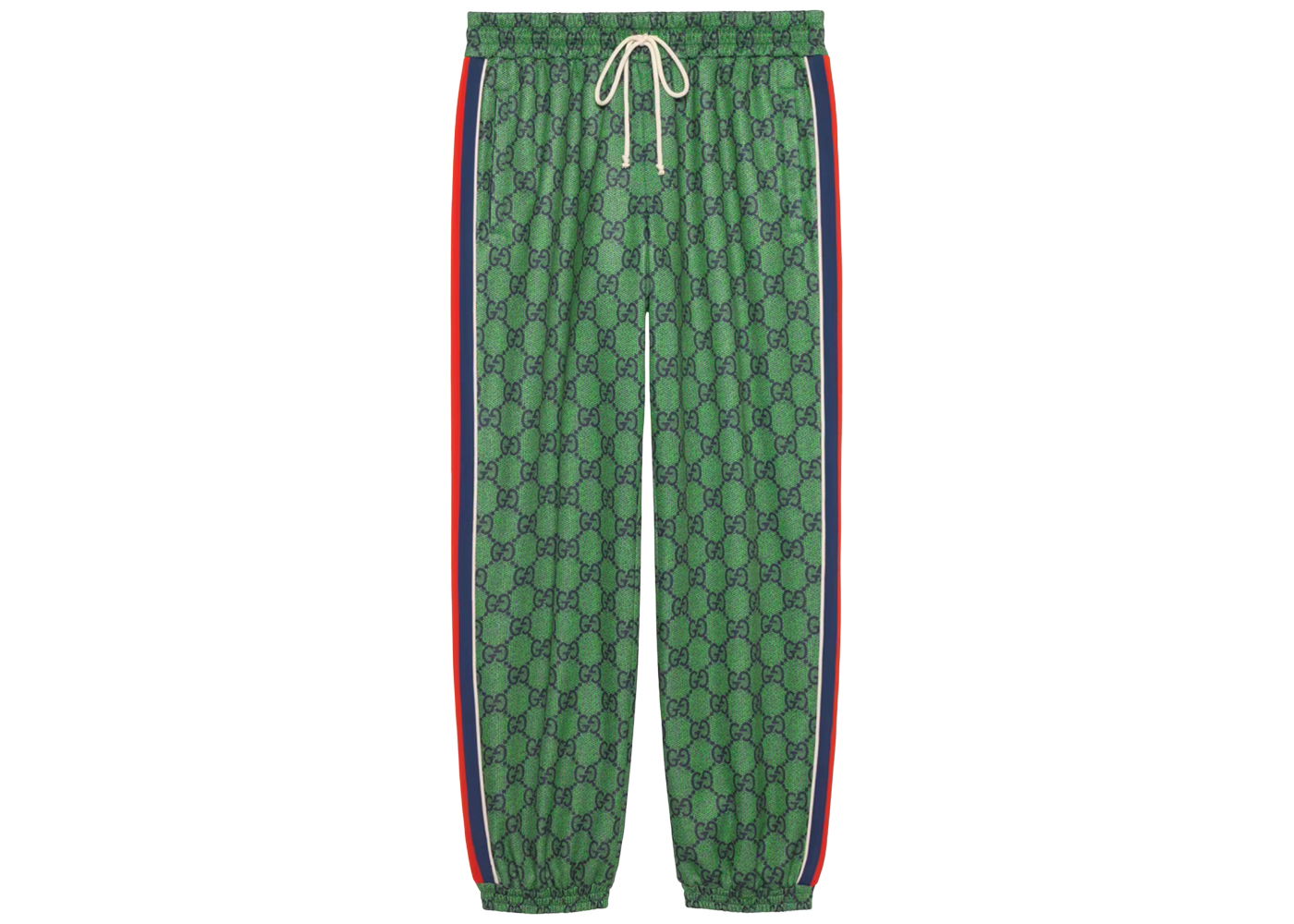 Träningsbyxor Gucci GG Jersey Jogging Pant Grön | 655146 XJDF0 3305, 0