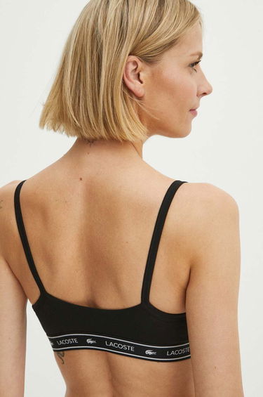 Behå Lacoste Lacoste Bra Svart | IF8166, 1