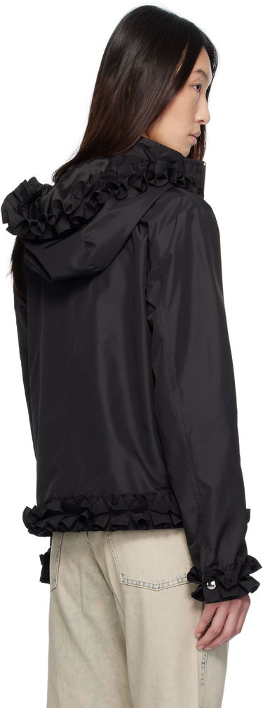 Jacka Coperni Coperni Pleated Ribbon Jacket Svart | COPOW43F3037, 2