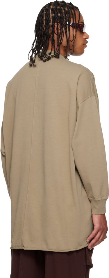 Sweatshirt Rick Owens DRKSHDW Concordians Tommy LS Sweatshirt Beige | DU02E7292 RIGP, 2