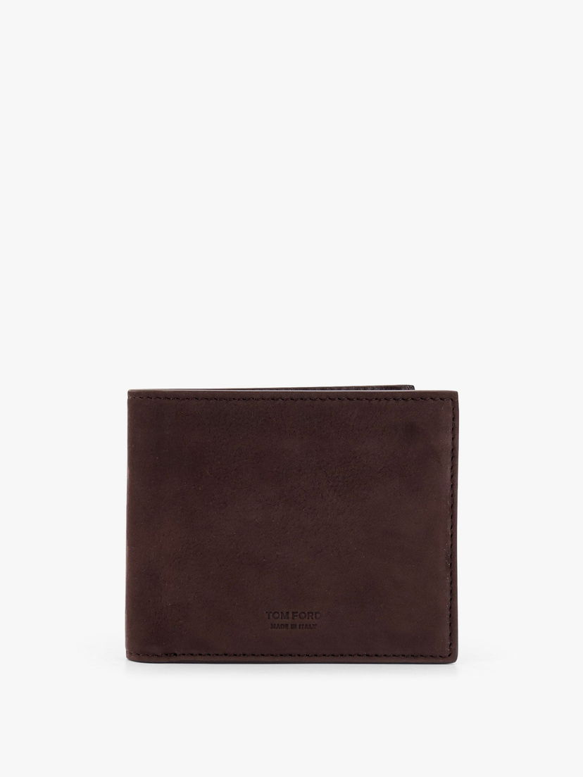 Plånbok Tom Ford Tom Ford Men's Leather Bifold Wallet Brun | Y0228LCL449G1B076