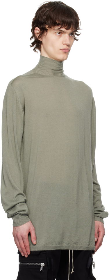 Sweater Rick Owens Rick Owens Hollywood Oversized Turtleneck Grön | RU01E5626 WS, 1
