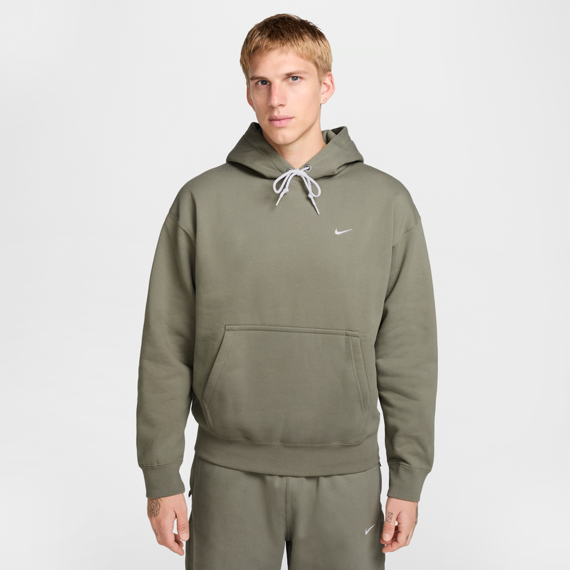 Sweatshirt Nike Solo Swoosh Fleece Hoodie Grön | DX1355-320