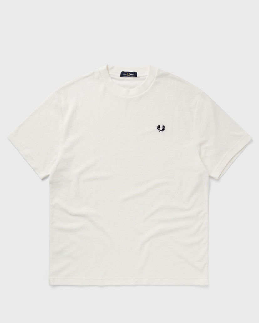 T-shirt Fred Perry Relaxed Towelling T-Shirt Vit | M8570-129