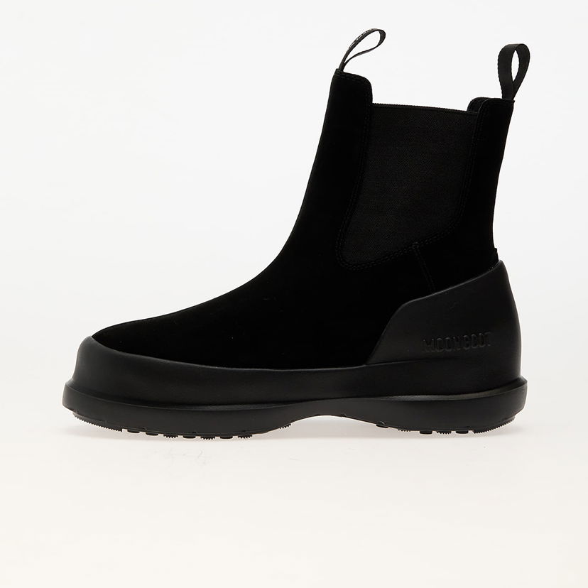 Sneakers och skor Moon Boot Suede Chelsea Boots Svart | 80D2480050-N001