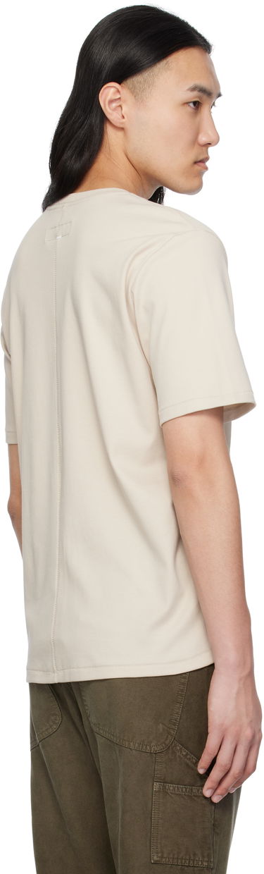T-shirt rag & bone rag & bone Pima Cotton T-Shirt Beige | MBC24HT019W319, 2