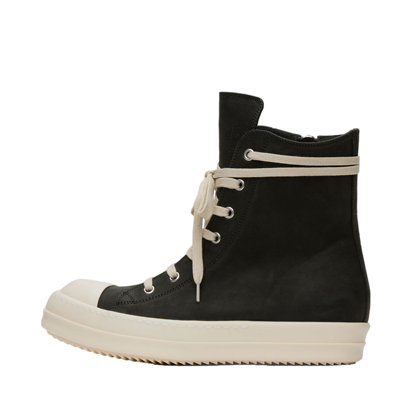 Sneakers och skor Rick Owens Green Porterville Sneakers Svart | RU02D6890 LWN