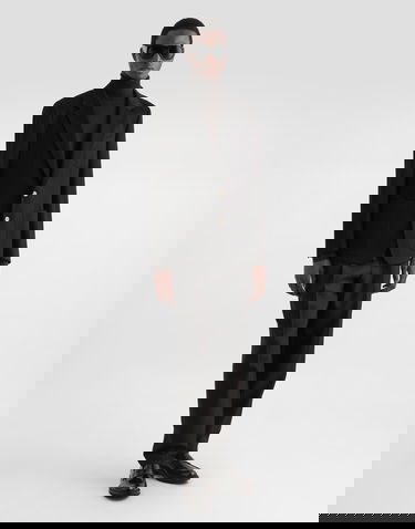 Jacka Dolce & Gabbana Single-breasted Portofino Cashmere Jacket Svart | G2PT9TFUCA4N0000, 1