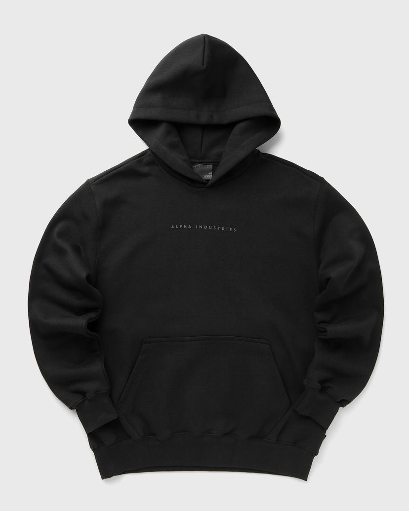 Sweatshirt Alpha Industries Hooded Sweatshirt Svart | 756330-03