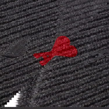 Mössa AMI Paris A Heart Logo Beanie Grå | BFUHA106-018-084, 2