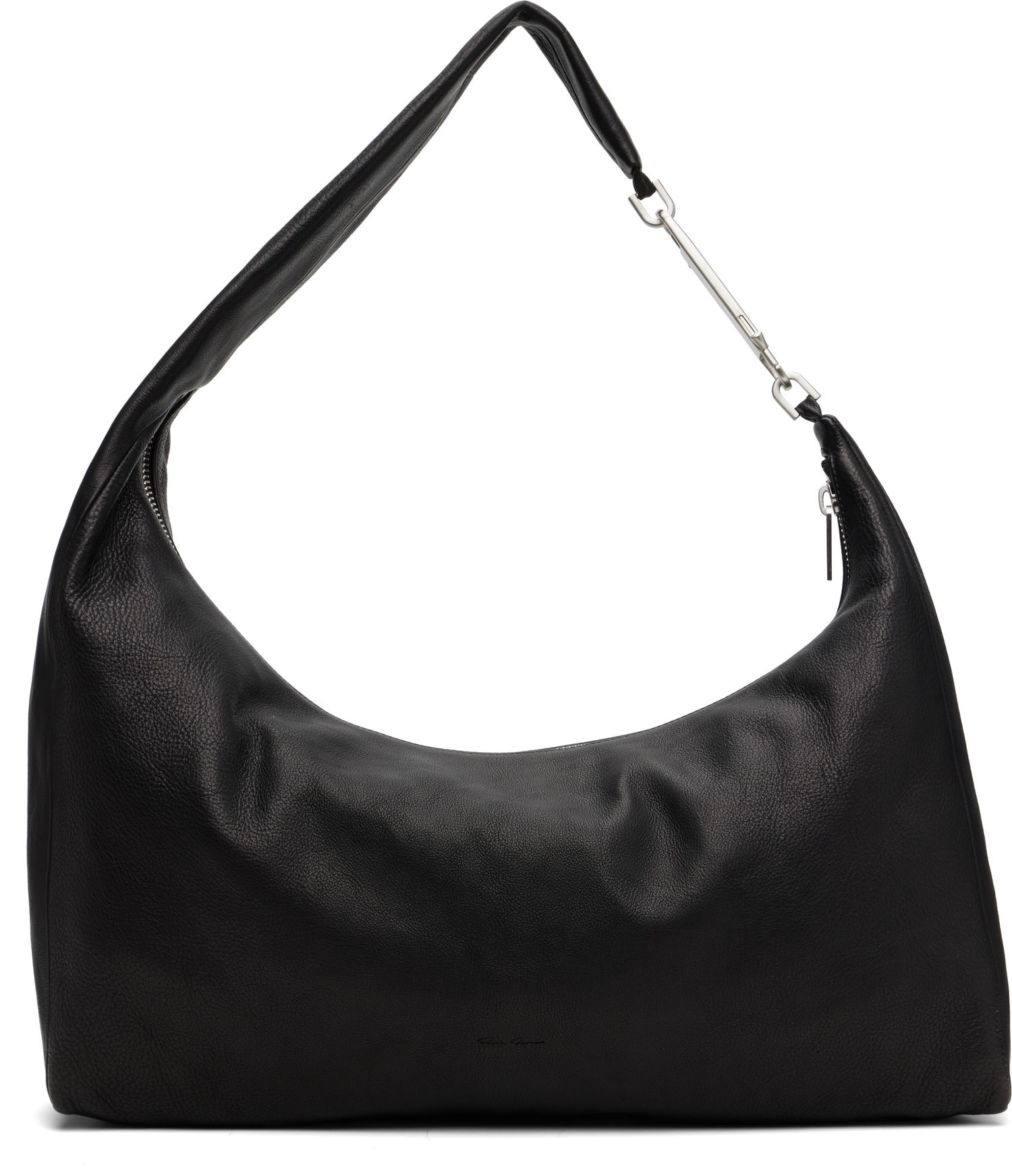 Axelväska Rick Owens Rick Owens Concordians Cropped Gemini Shoulder Bag Svart | RA02E0728 LBU, 0