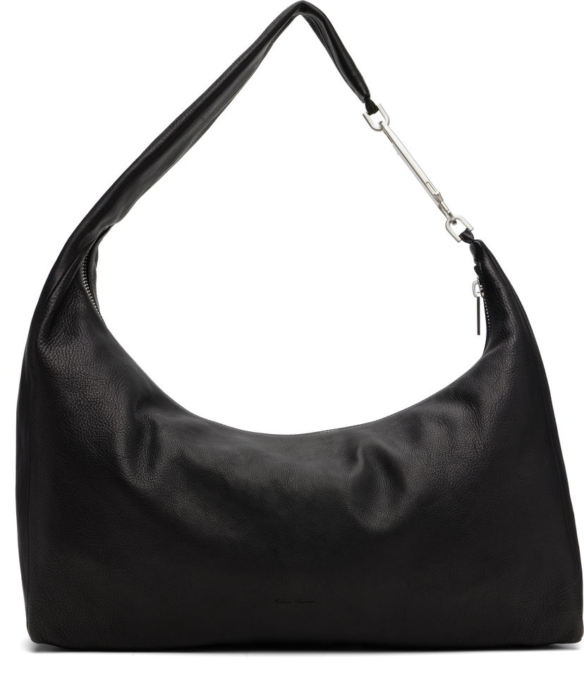 Axelväska Rick Owens Rick Owens Concordians Cropped Gemini Shoulder Bag Svart | RA02E0728 LBU