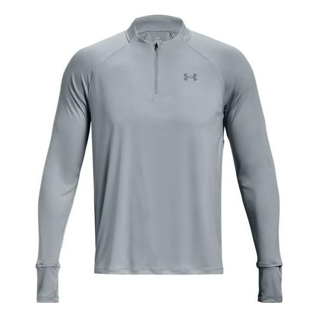 Sweater Under Armour Men's Iso-Chill Quarter Zip Long Sleeve Running Top Grå | 1377877-465