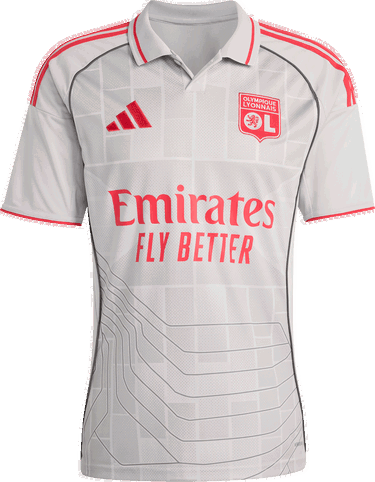 Jersey adidas Originals Olympique Lyon 3rd Jersey 2025/26 Vit | jd1389, 0