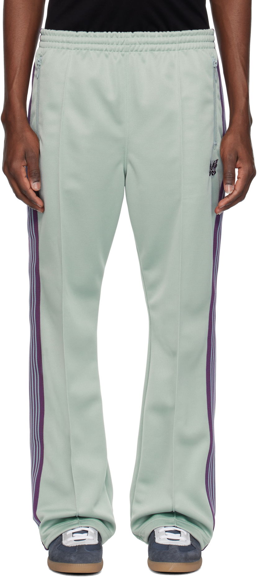 Träningsbyxor Needles NEEDLES Boot-Cut Track Pants Grön | QV309