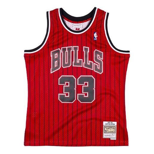 Jersey Mitchell & Ness Mitchell & Ness Chicago Bulls Jersey Röd | SMJYAC19152-CBUSCAR95SPI