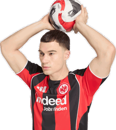 Jersey adidas Performance Eintracht Frankfurt 25/26 Home Jersey Röd | JZ6359, 3