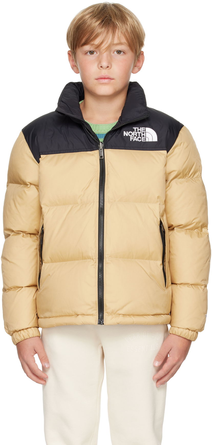 Pufferjacka The North Face Kids' 1996 Retro Nuptse Down Jacket Beige | NF0A8A4CLK5