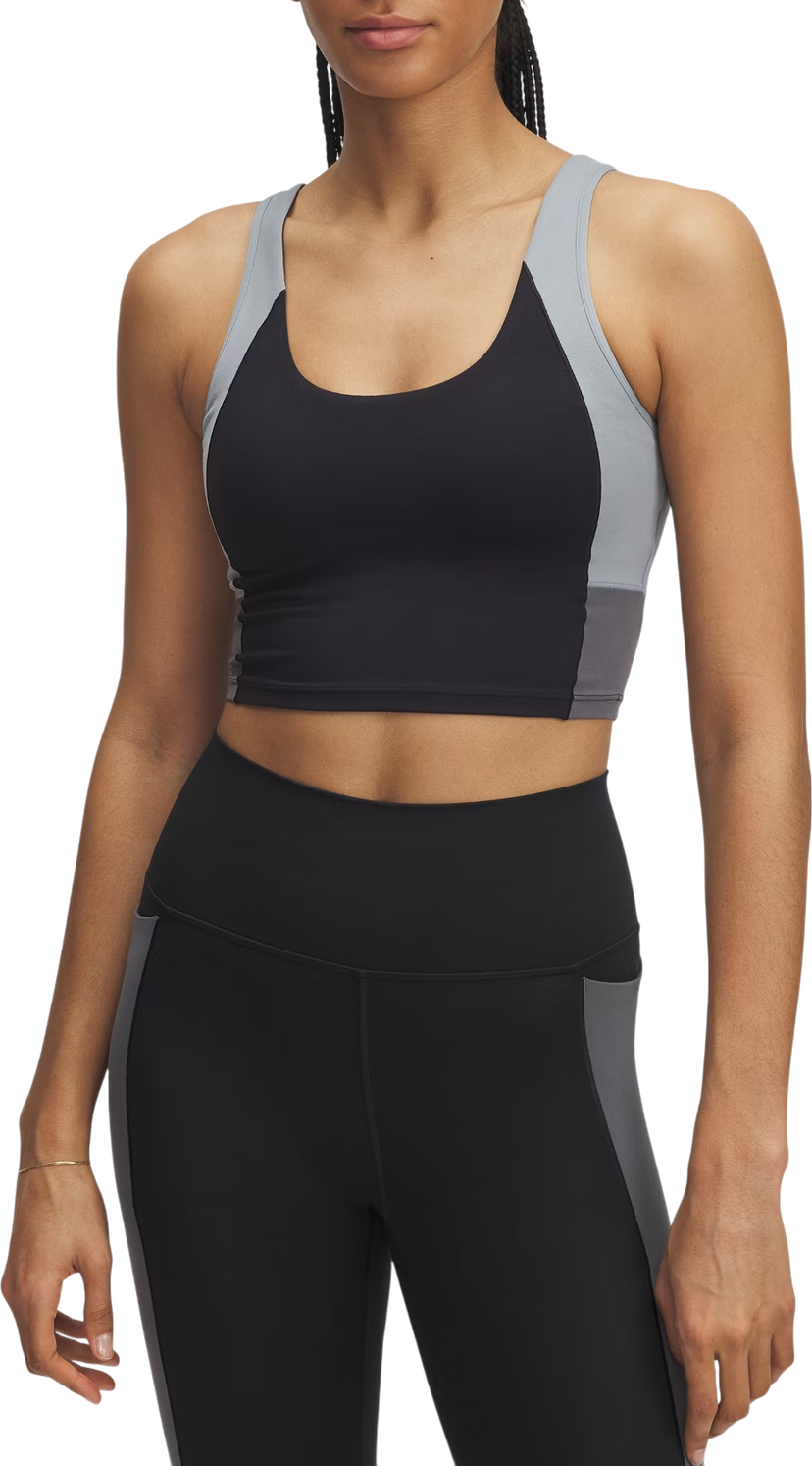 Crop top Under Armour Meridian Colorblock Cropped Tank Svart | 6004001-002