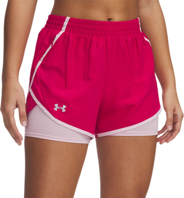 Shorts Under Armour Under Armour Fly By 2-in-1 Running Shorts Rosa | 1382440-681, 0