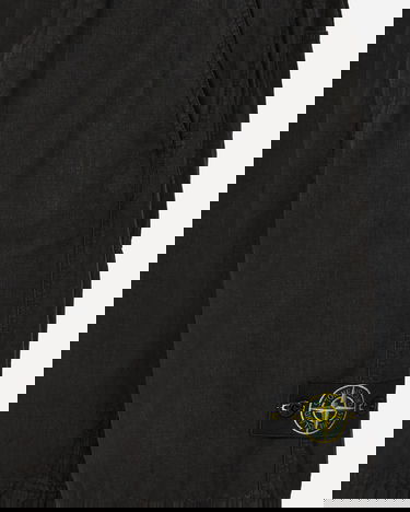 Shorts Stone Island Lino Nylon Tela-TC Shorts Svart | 8015L0530 V0029, 5