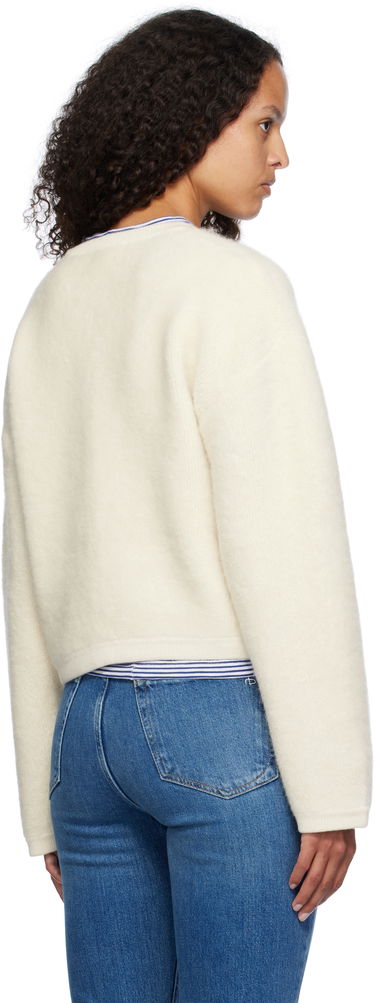Sweater rag & bone rag & bone Kaia Boucle Cardigan Vit | WAS24F047AA47, 2