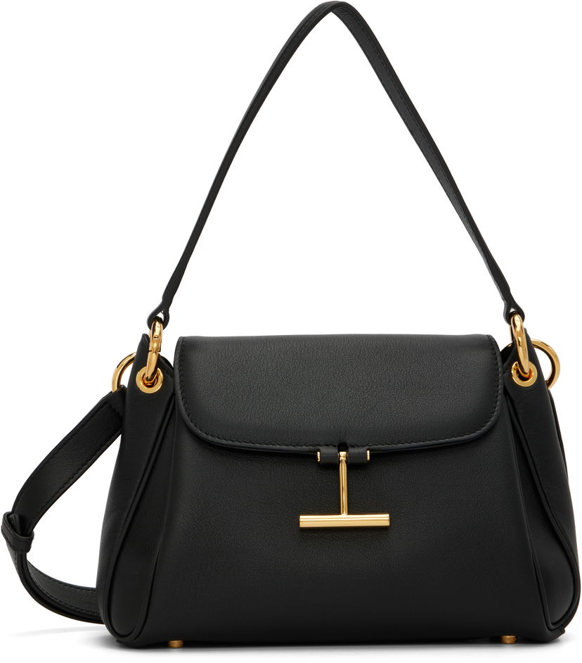 Handväska Tom Ford TOM FORD Small Tara Leather Bag Svart | L1870-LCL490G