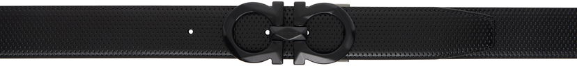 Bälten FERRAGAMO Adjustable Gancini Reversible Belt Svart | 759035