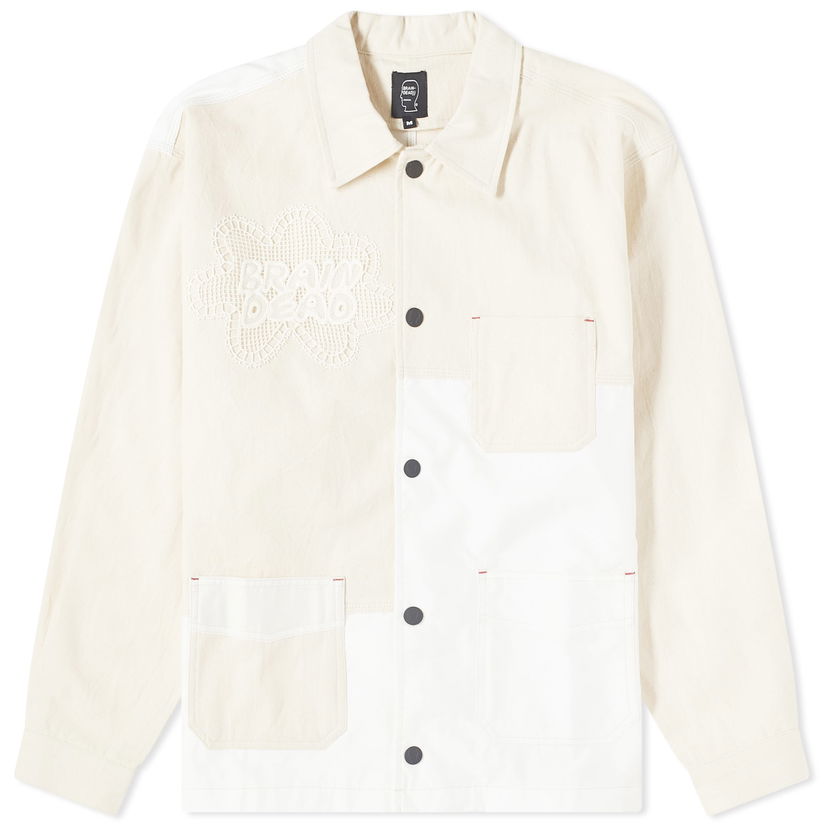 Jacka Brain Dead Brain Dead Doily Chore Jacket Vit | BDF23O00003468WH02