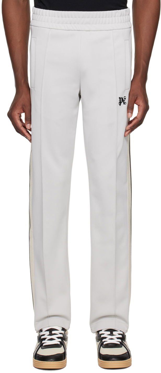 Träningsbyxor Palm Angels Monogram Track Pants Grå | PMCJ020R24FAB0010510