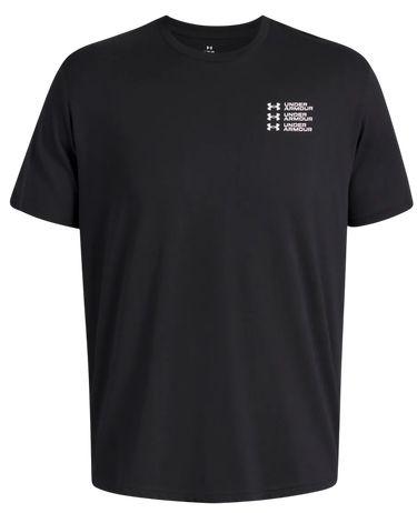 T-shirt Under Armour UA Triple Stack Logo Short Sleeve T-Shirt Svart | 6004173-001, 2