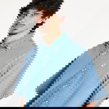 Skjorta Carhartt WIP Carhartt WIP S/S Lucas Shirt Blå | I034575.0135, 1