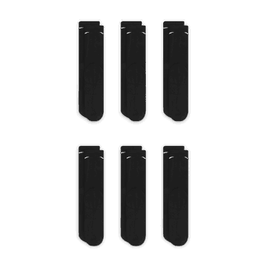 Underkläder och strumpor Nike Everyday Plus Cushioned Training Crew Socks 6-pack Svart | SX6897-010, 4