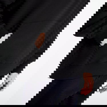 Sweatshirt Pleasures Sweatshirt Workman Hoodie Svart | P25F007-BLACK, 2