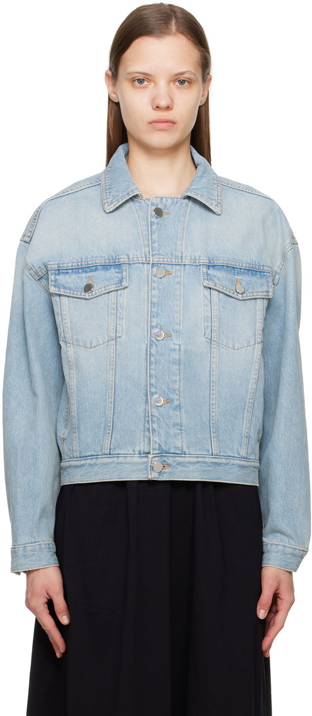 Jacka Loulou de Saison Loulou de Saison Dave Denim Jacket Blå | DAVE