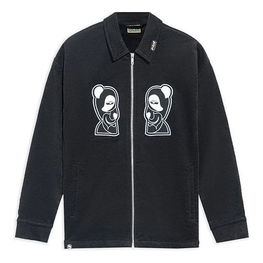 Vindjacka Li-Ning BADFIVE Pattern Loose Jacket Svart | AFDRA33-1