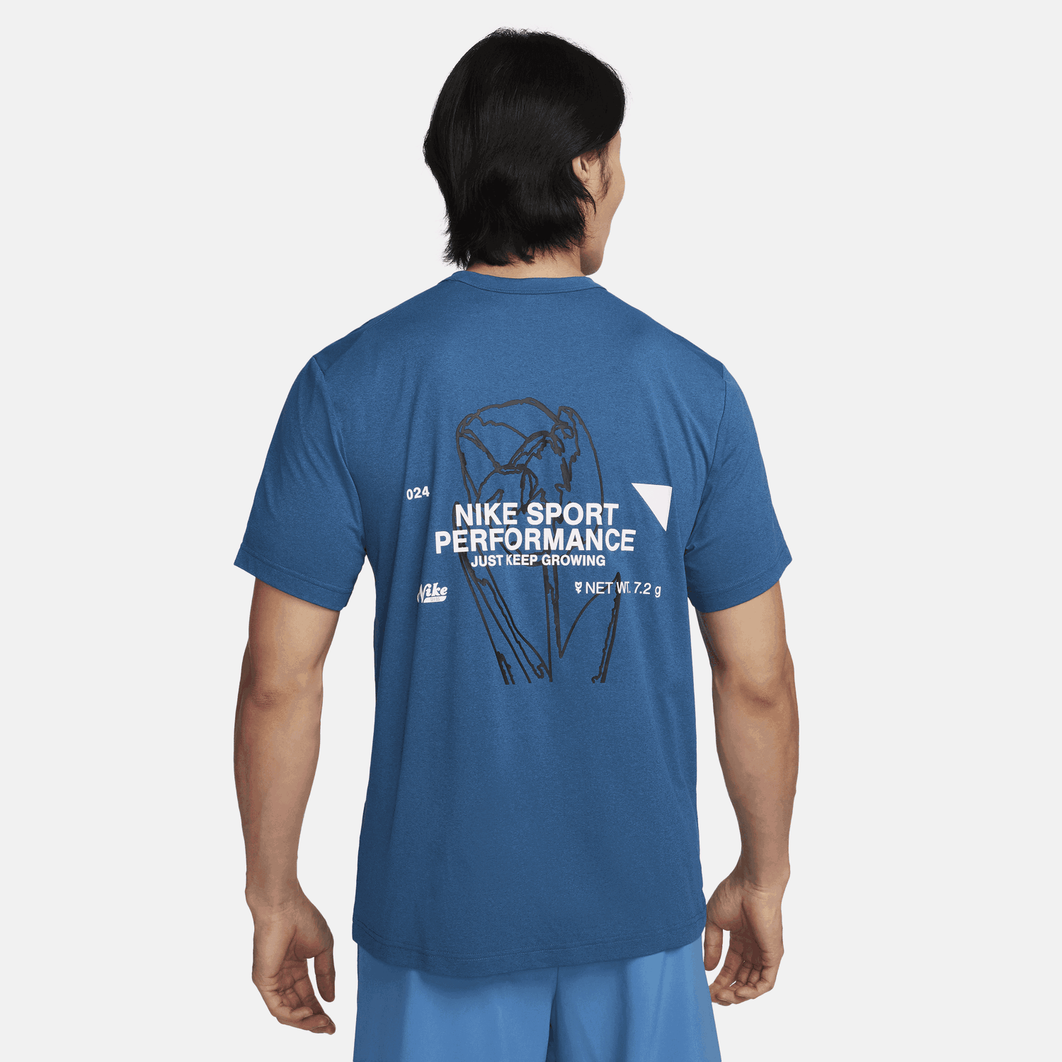 T-shirt Nike Hyverse Dri-FIT UV Blå | FN3279-476, 1