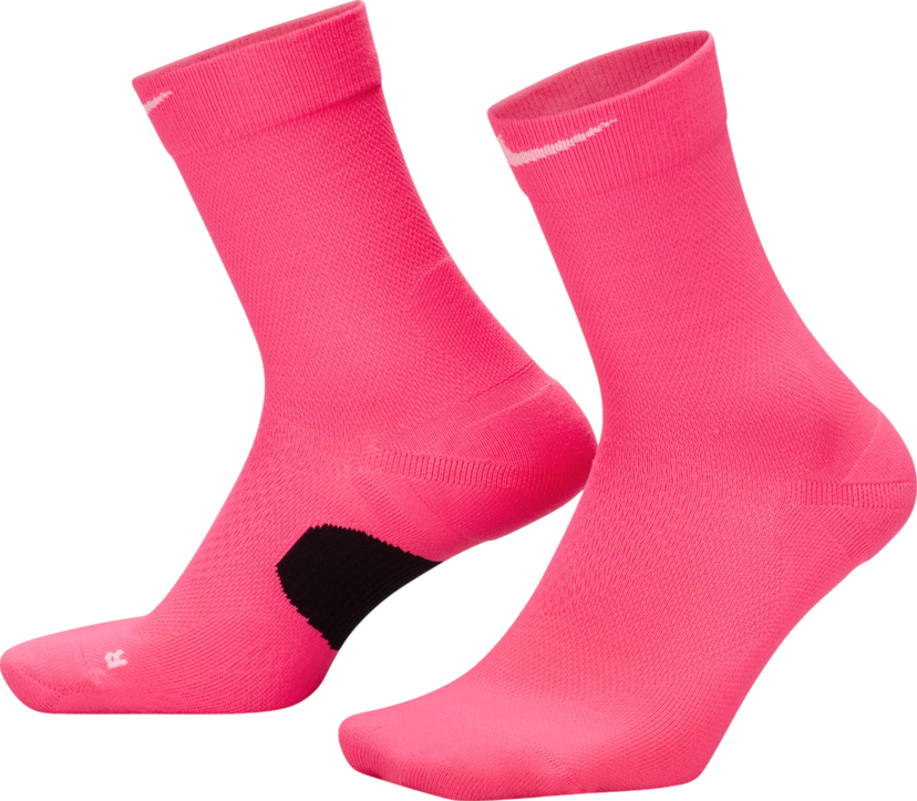 Strumpor Nike Nike Fast Midweight Socks Rosa | hv6924-645
