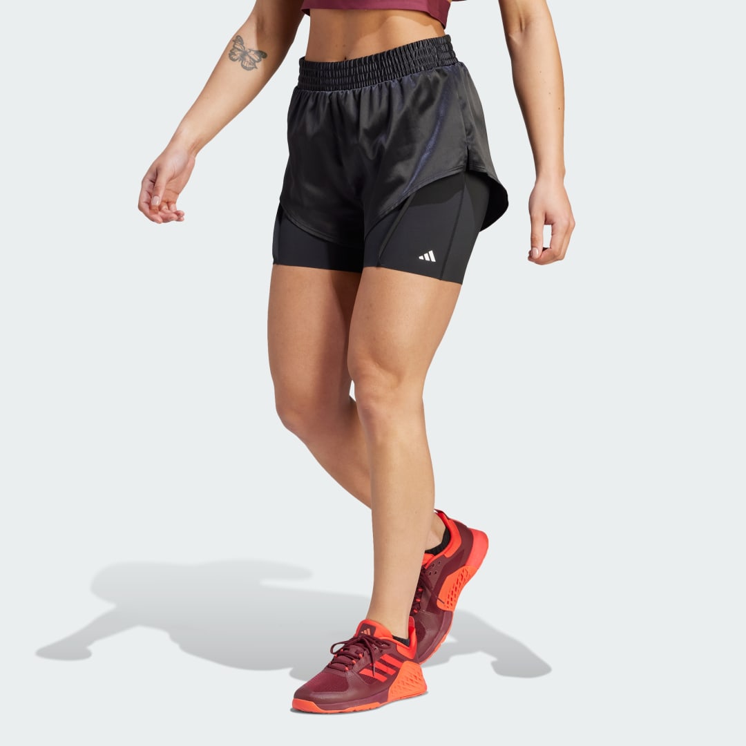 Shorts adidas Performance Power AEROREADY 2-in-1 Shorts Svart | IL9449, 1