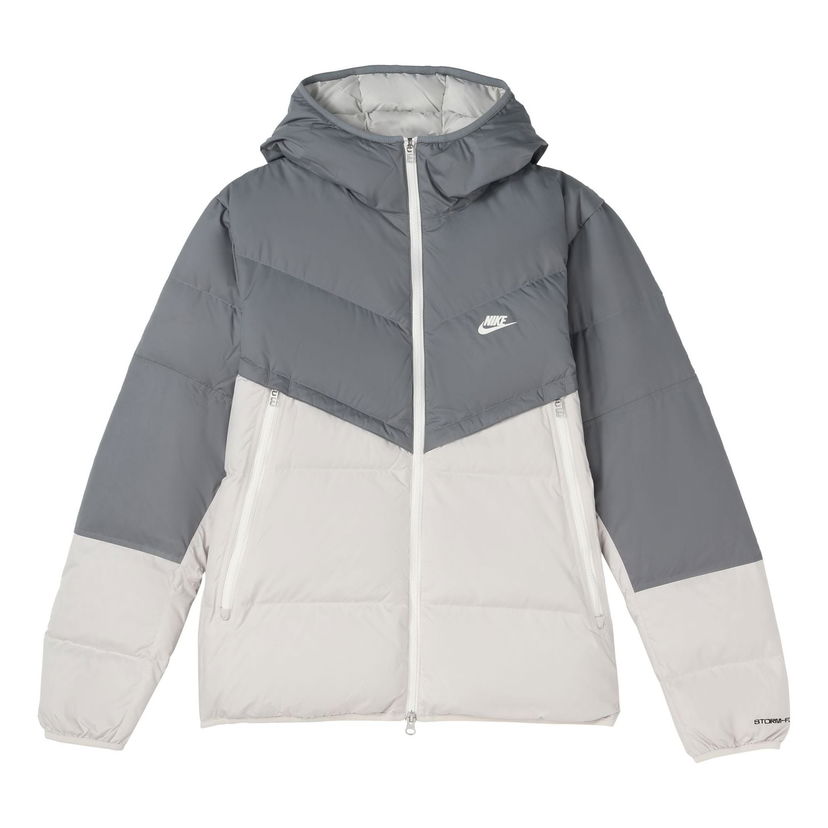 Pufferjacka Nike Sportswear Windrunner Hooded Jacket Grå | DD6796-077