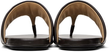 Tillbehör Marsèll Marsèll Spanciata Leather Thong Sandals Brun | MW7986 P017, 1