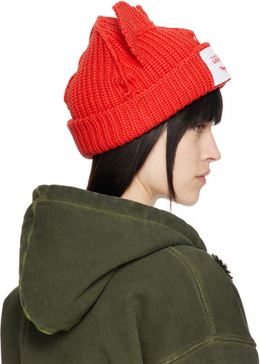 Mössa Charles Jeffrey Loverboy Chunky Ears Beanie Röd | 43130402, 2