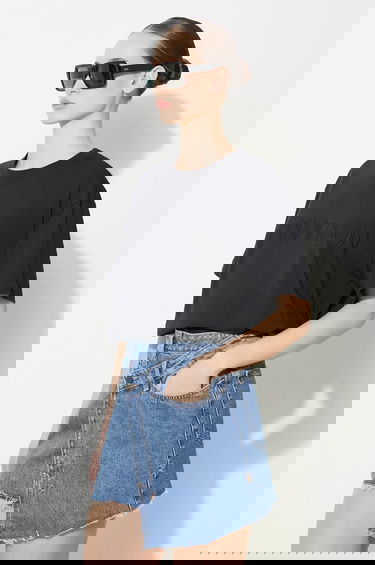 T-shirt JW Anderson Embroidery T-Shirt Svart | JT0218.PG0980.999, 4