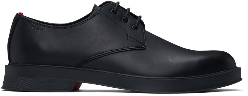 Kläder BOSS Hugo Leather Derbys Svart | 50536249