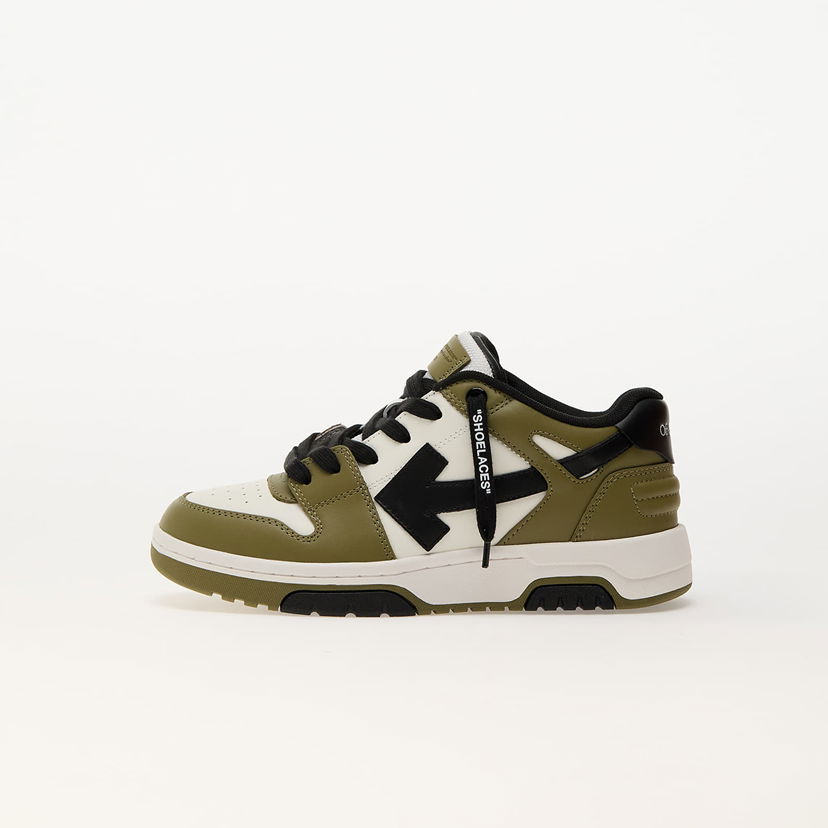 Sneakers och skor Off-White Out Of Office Grön | OBIA011F24LEA0010154