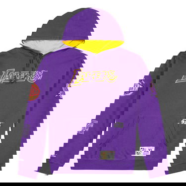 Sweatshirt Mitchell & Ness NBA LA Lakers Team Origins Fleece Hoodie Purple - Purpur | FPHD4849-LALYYPPPPURP, 1