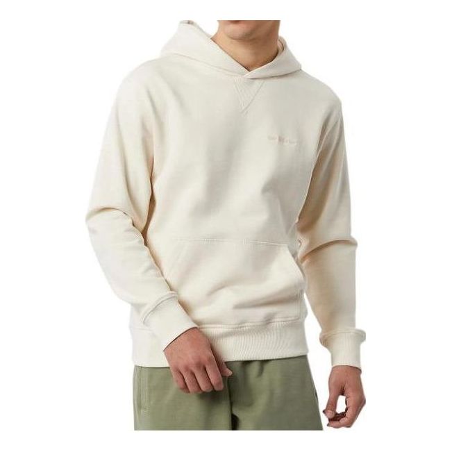 Sweatshirt New Balance Athletics Nature State Heavyweight Pullover Hoodie Beige | AMT23565-GIE