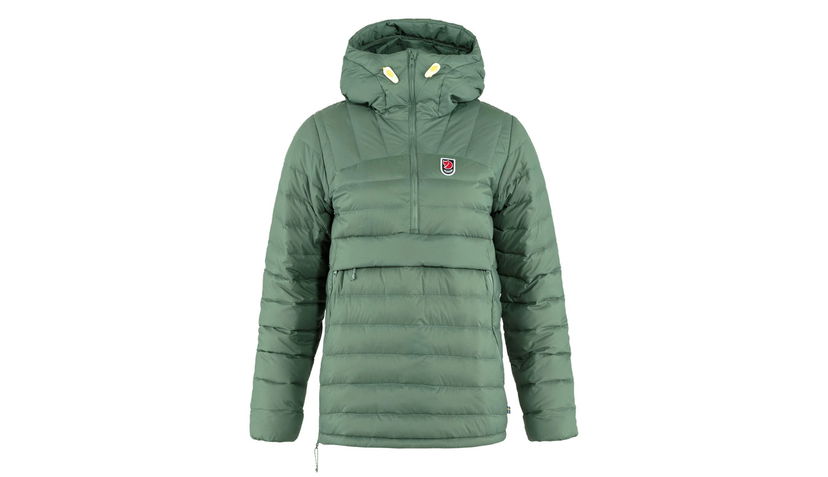 Pufferjacka FJÄLLRÄVEN Pack Down Anorak Insulated Jacket Grön | F86376-614